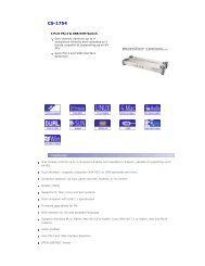 Data sheet (215.9 kB) - Sphinx Computer