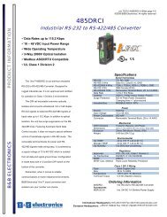 485DRCI - Datasheet - Ilinx Industrial RS-232 to RS-422/485 ...