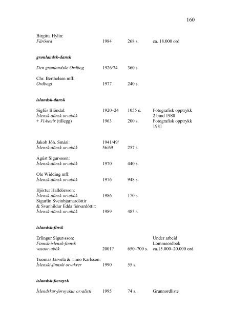 LEXICONORDICA 8 - Nordisk Sprogkoordination