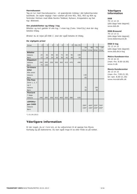 Transport info BUS/Train/METRO - Movia