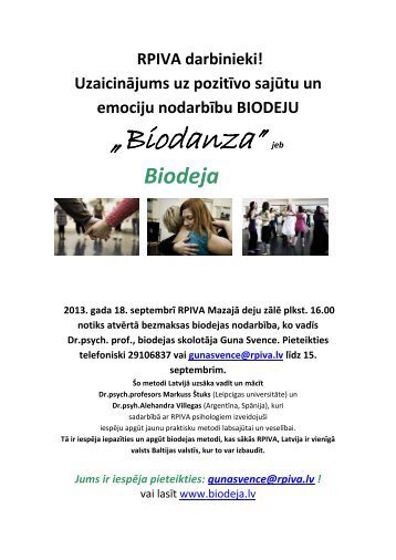 Studenti un RPIVA darbinieki