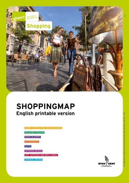 SHOPPINGMAP - Visit Gent