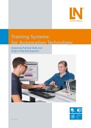 Training Systems for Automation Technology - techno volt