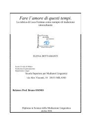 Fare l'amore di questi tempi. - Bruno Osimo, traduzioni, semiotica ...