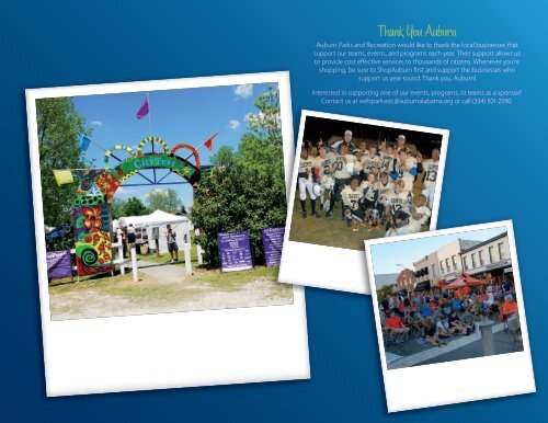 2013 EVENTS CALENDAR - City of Auburn