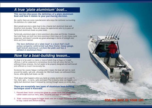 high-performance plate aluminium fishing boats - Aussiehome