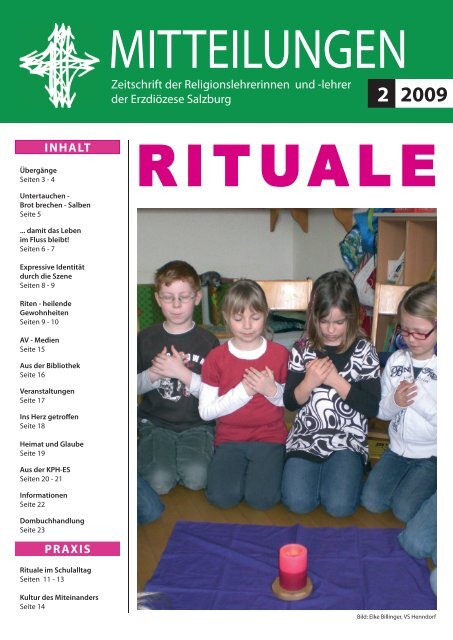 Rituale - Erzdiözese Salzburg
