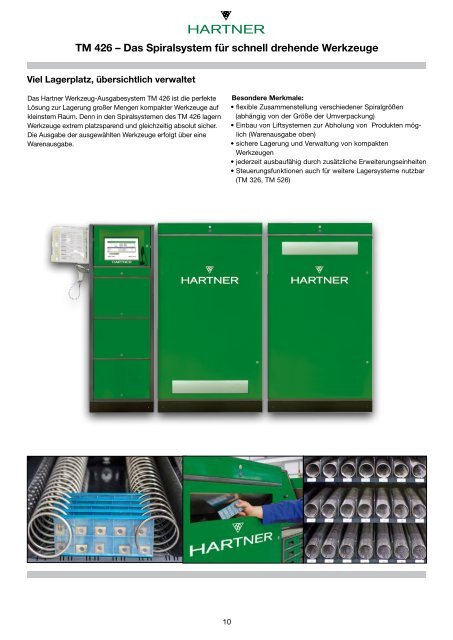 TM Werkzeugausgabesysteme - Hartner GmbH