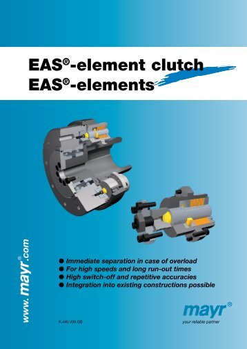 EAS-element clutch - Mayr
