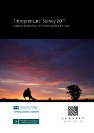 Entrepreneurs' Survey 2011 - Nabarro