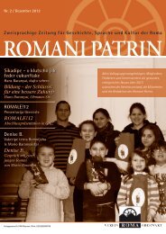 Ausgabe Dezember 2012 - Verein Roma Oberwart