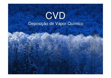 Deposição de Vapor Químico