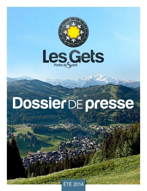 Dossier de Presse Eté 2013 - Les Gets