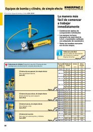 Equipos de bomba y cilindro, de simple efecto La ... - Gecom Ltda.