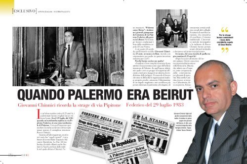 Quando Palermo era Beirut