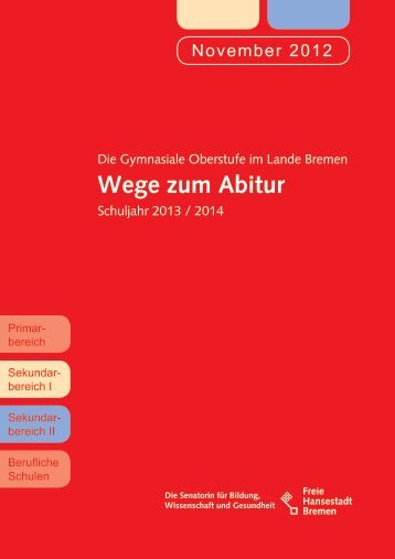 Wege zum Abitur - Gymnasium Obervieland - Bremen