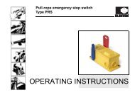 OPERATING INSTRUCTIONS - Kiepe Elektrik