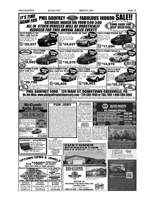 SINCE 1953 - The Area Shopper