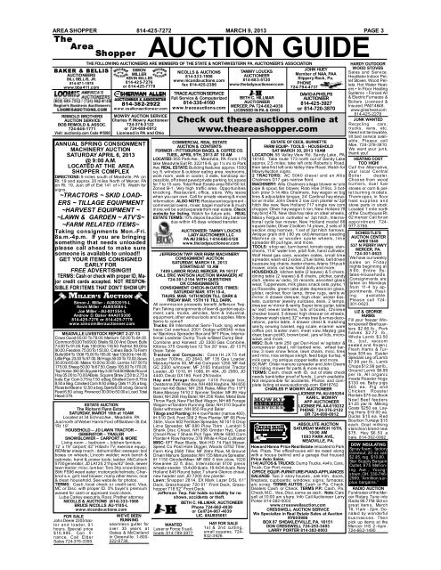 SINCE 1953 - The Area Shopper