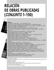 relaciÃ³n de obras publicadas (conjunto 1-150) - Casa de las AmÃ©ricas