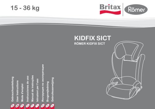 KIDFIX SICT 15 - 36 kg - Britax RÃ¶mer