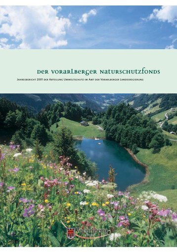 der vorarlberger naturschutzfonds