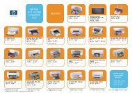 Hp Inkjet Compatibility Chart HP Compatibility Chart