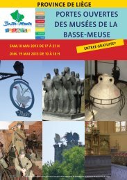 PORTES OUVERTES DES MUSéES DE LA BASSE-MEUSE