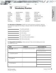 13 Vocabulary Practice - KCSD Staff Pages