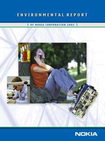 Nokia Environmental Report 2002