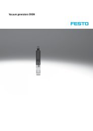 Vacuum generators OVEM - Festo