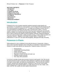 Potassium Deficiency Symptoms