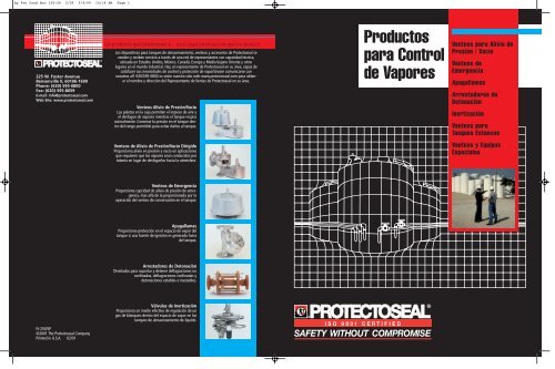 Productos para Control de Vapores - Protectoseal