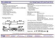 Low Voltage Supply LED Lamp Power Driver - Forge Europa