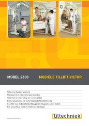 MOBIELE TILLIFT VICTOR MODEL 2600 - Eengoedhulpmiddel.nl