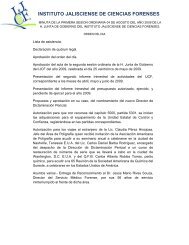 INSTITUTO JALISCIENSE DE CIENCIAS FORENSES