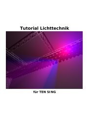 Tutorial Lichttechnik