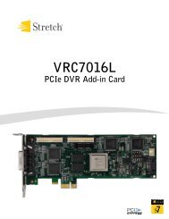 VRC7016L DVR Add-in Card - Stretch Inc