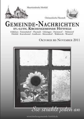 GEMEINDE-NACHRICHTEN - Kirchenkreis Hittfeld