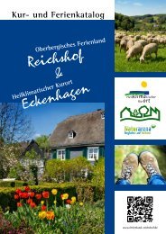 Kur- und Ferienkatalog - Ferienland Reichshof