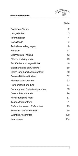 Werbung - Bildungswerk Freising