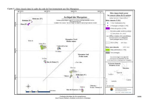 Evaluation floristique des Ã®les marquisiennes dans la perspective d ...