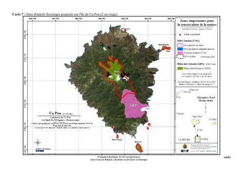 Evaluation floristique des Ã®les marquisiennes dans la perspective d ...