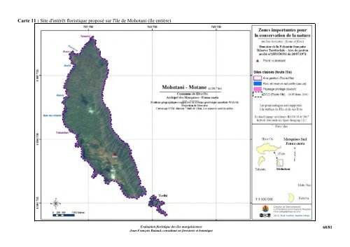 Evaluation floristique des Ã®les marquisiennes dans la perspective d ...