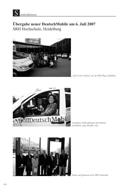 Jahresbericht XIII - Aktionsjahr 2006 - DeutschMobil