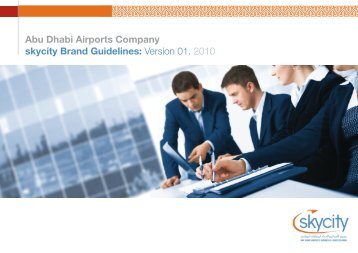Abu Dhabi Airports Company skycity Brand Guidelines: Version 01 ...