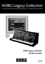 KORG Legacy Collection MS-20 Controller