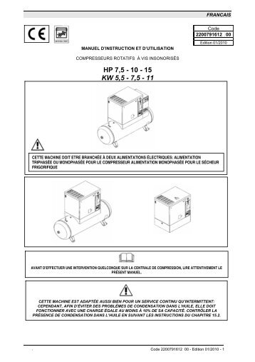 SPINN Instruction books 5.5-11 kW (FR).pdf - Abac