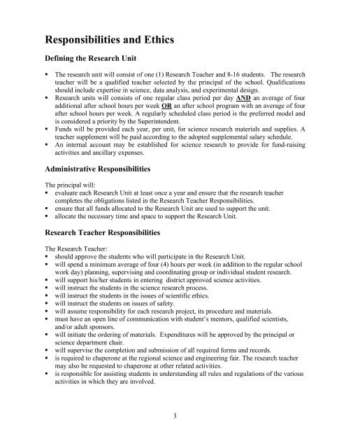 Science Research Program Guide - Secondary Programs Home ...