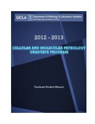 CMP Student Manual - the UCLA Department of Pathology ...